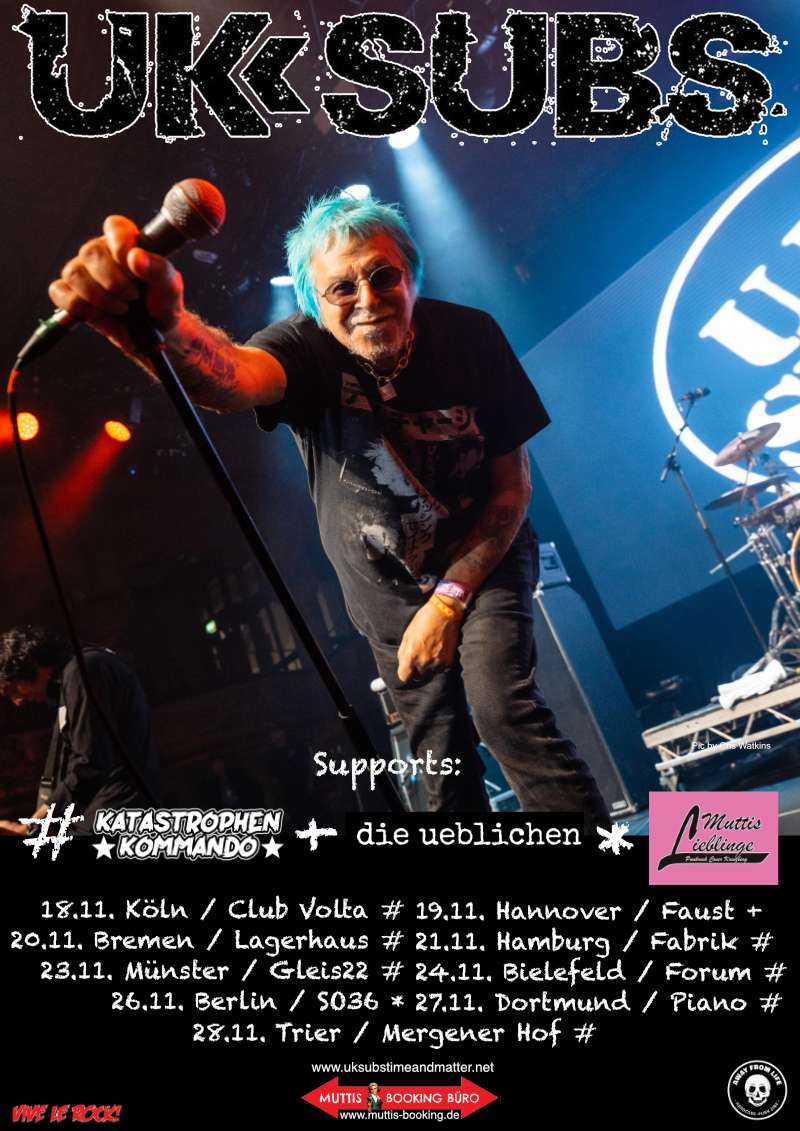 UK Subs Flyer